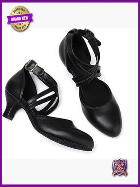 Women's Dance Shoes 2" Heel Ballroom Salsa Tango Character